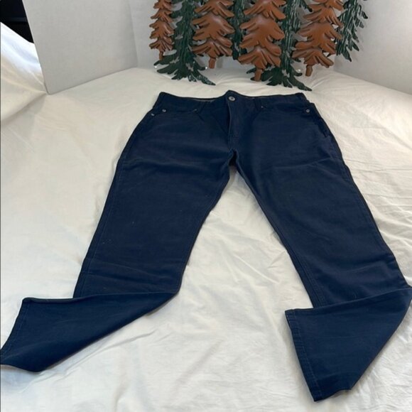 Men's Slim Straight chinos- Navy - Picture 1 of 10